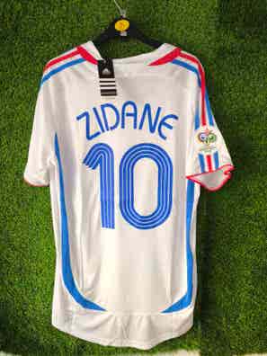 Maillot France Extérieur 2006 - N°10 Zidane - Adidas - Taille M - Neuf