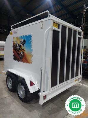 Remolque Transporte Motos para Autocaravana  Remolques Carro, Food truck,  Remolques, Enganches