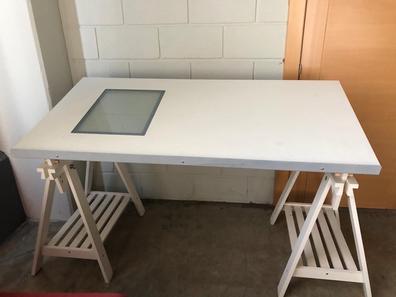 1 mesa de pintura, escritorio multifuncional ajustable de madera para  dibujo y arte, mesa de dibujo, caballete de arte para estudiantes y niños