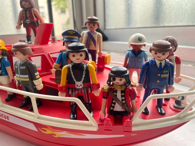 Barco guardacostas online playmobil