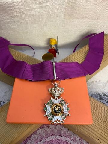 Medalla Orden de Leopoldo I de Bélgica, Otros artículos de coleccionismo de segunda mano - foto 1