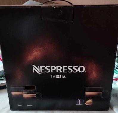  Nespresso Zenius - Cafetera profesional, caja de presentación  para cápsulas Nespresso color negro y plateado : Hogar y Cocina