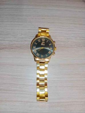Jaguar J971/4 Reloj Hombre Acero Dorado Sumergible 20 ATM Elegante