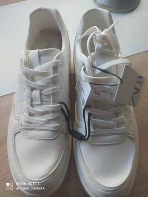 Zapatillas blancas hombre zara Zapatos y calzado de mujer de