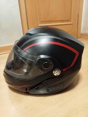 Casco para moto hombre y mujer con espacio para bluetooth accesorios