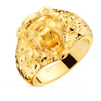 Anillo sello de oro 24 kilates Anillos de segunda mano baratos