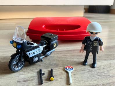 playmobil moto de police