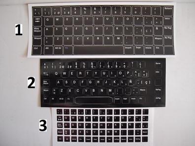 Pegatinas teclado de segunda mano en Madrid Provincia