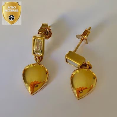 Pendientes oro Joyas y bisutería segunda mano barata en Tenerife | Milanuncios