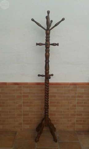 Perchero Thonet Perchero De Pie Antiguo De Madera Paragüero Blanco