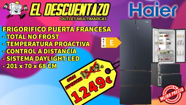 Haier HB22FWRSSAA nevera puerta lado a lado Independiente 522 L F
