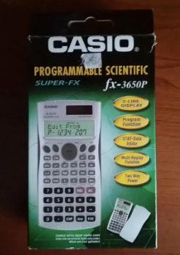 Casio Fx-82sp Cw Calculadora Programable Casio FX-3650P II