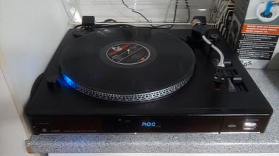 Milanuncios - Tocadiscos Vinilo auna Negro