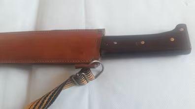 Machete cortacañas Albainox con puño madera 36,50cm