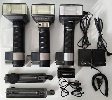 flash profesional metz 45 cl-3 para camaras analogicas