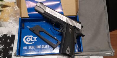 PISTOLA FULL METAL AIRSOFT (HG-199) GAS BLOW BACK CON MALETIN