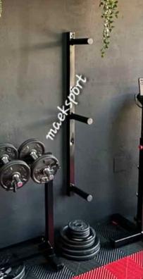 Gimnasio Casero Soporte Discos Pesas Casero Mancuernas Barra Para