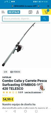 Combo Caña y Carrete Pesca Surfcasting SYMBIOS-100 420
