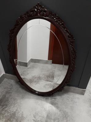 Espejo de Mano Estilo Romántico en Oro Viejo Regalo Ideal para Tocador y  Baño