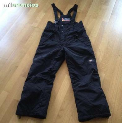 Pantalón de nieve con tirantes azul oscuro infantil