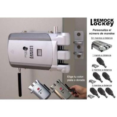 Invisible Door Lock (Padlock) Remock Lockey with 4 Remotes, in