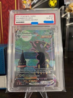 Milanuncios - Carta Decorativa Umbreon VMAX PSA 10