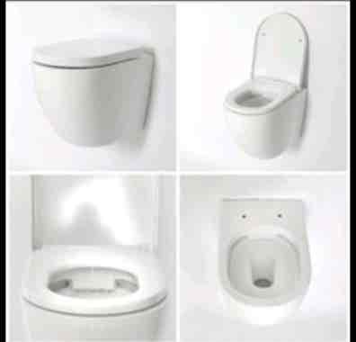 ASIENTO PINT MERIDIAN - Sedile WC Laccato Bianco, Ricambio Originale, Dimensioni 47x36,5x6 Cm - 3