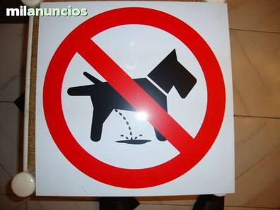 Personaliza un cartel de prohibido perros online