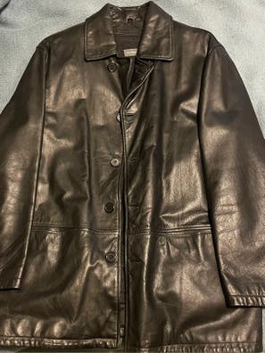 Tres cuartos cuero Moda y complementos de segunda mano barata