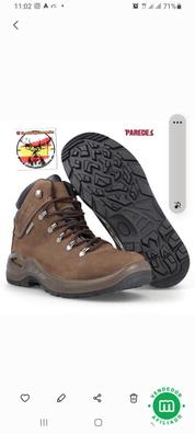 Bota montaña hombre PAREDES Roncesvalles piel nobuck marron waterproof