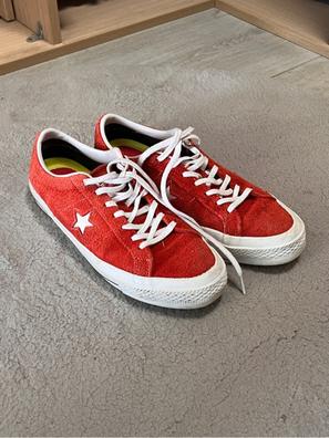 Converse rojas segunda clearance mano