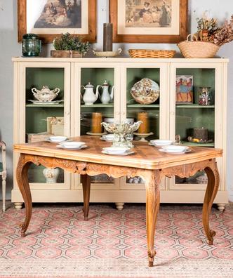 Mesa redonda de cocina de 5 piezas, patas en forma especial, diseño de  silla hueca, color gris, exquisito juego de comedor para 4