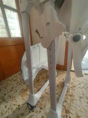 Milanuncios - trona evolutiva kinderkraft rosa, blanca