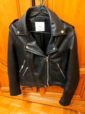 Chaqueta biker Bershka de hombre de color Negro