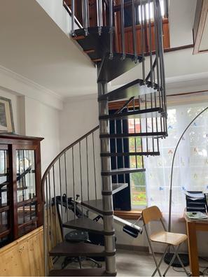 Barandilla de escalera de madera maciza para interior de loft escaleras de  seguridad postes de apoyo para terrazas con kit de instalación, 3 colores