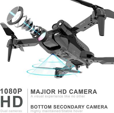  Drones con cámara para adultos 4K Dual Hd FPV Cámara Mini Drone  Control remoto inteligente Evitación de Obstáculos Pequeños Drones para  principiantes Estables Voladores Juguetes de regalo : Juguetes y Juegos