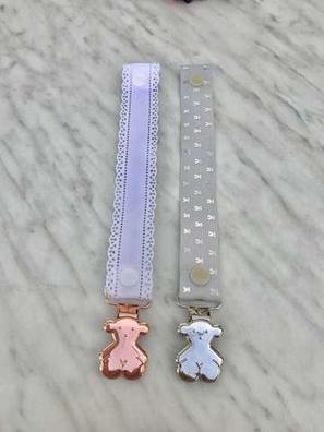 Portachupetes TOUS plata ley 925 / TOUS pacifier holder in 925 sterling  silver