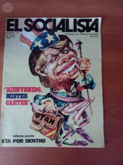 REVISTA- PERIóDICO,EL SOCIALISTA 1980