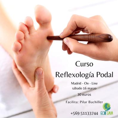 Curso de reflexología (masaje de curación en los pies)