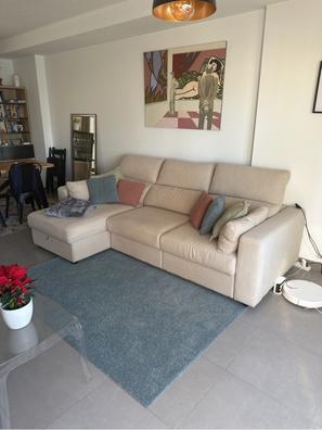 VIMLE funda para sofá de 3 plazas, +chaiselongue/Hillared azul oscuro - IKEA