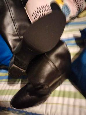 Zapatillas de Mujer Ziva Negras en Charol, Zapatilla Tacon Mujer