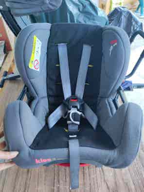 Funda Para Silla De Coche Klippan Kiss 2 Y Klippan Plus - Color Azul, Lavable A Máquina | Protege Y Renueva La Silla Del Niño