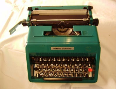 Milanuncios - Máquina Olivetti Studio 45, años 70