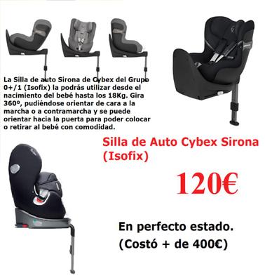Milanuncios - silla de coche de 1-2-3 marca cybex