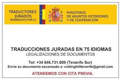 Milanuncios - Traductor jurado de catalán en tenerife