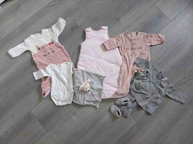 Lote de ropa bebe niña 0 a 6 meses