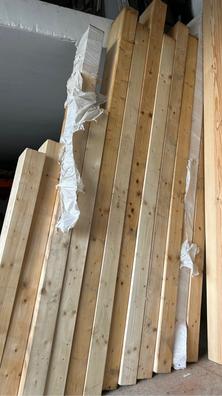 Pack de 5 lamas de madera de pino para exterior 9,5 x 240 cm y 25 mm