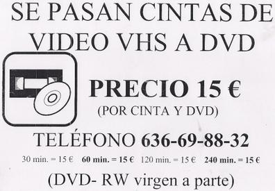 Milanuncios - Pasar Cintas de VHS-C a digital o DVD