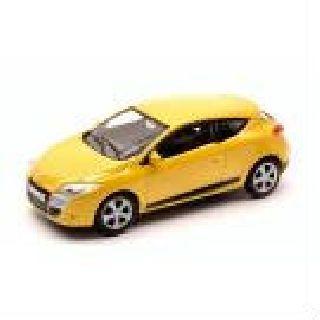 Renault Megane Coupe/amarillo con negro/modelo 1:43/Mondo Motors/nuevo embalaje original 