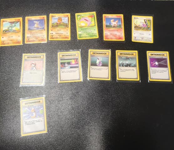 Milanuncios - Lote cartas Pokémon Base set